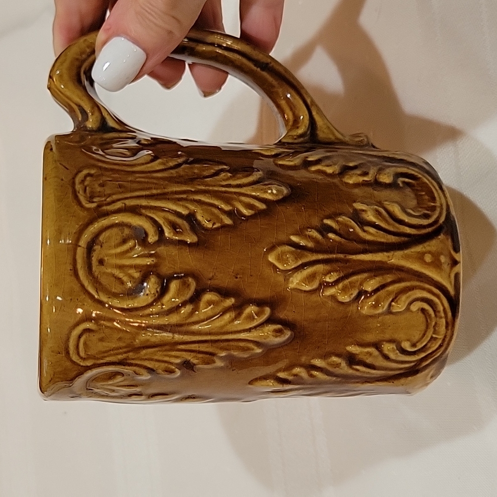 Mid-century Pottery Coffee Mug - Picture 1 of 5